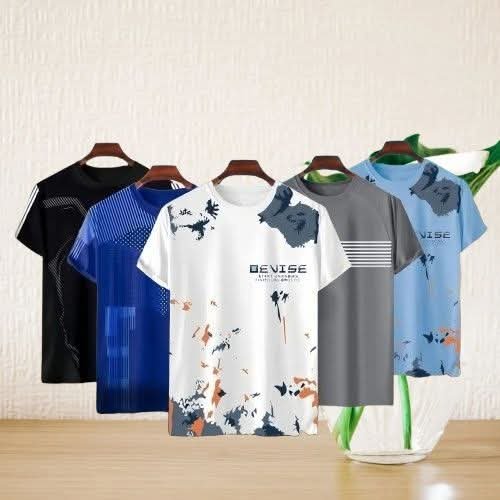 5 PCS T-Shirt Combo - Image 2