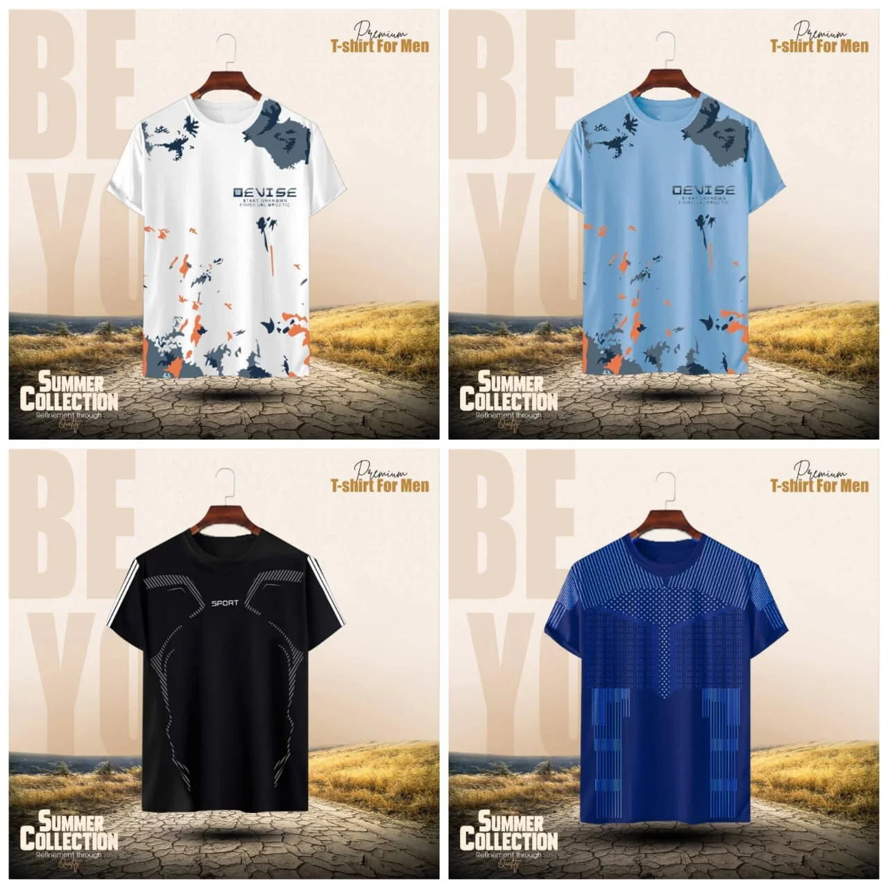 4 PCS T-Shirt Combo (Copy)
